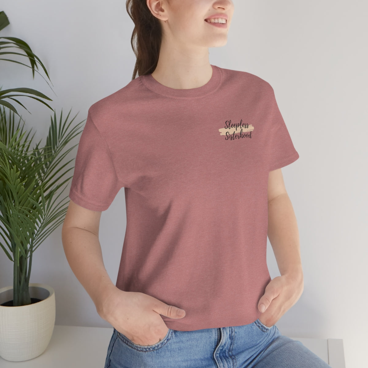 Sleepless Sisterhood Jersey Short Sleeve Tee