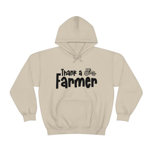 Thank a Farmer Heavy Blend™ Hooded Sweatshirt