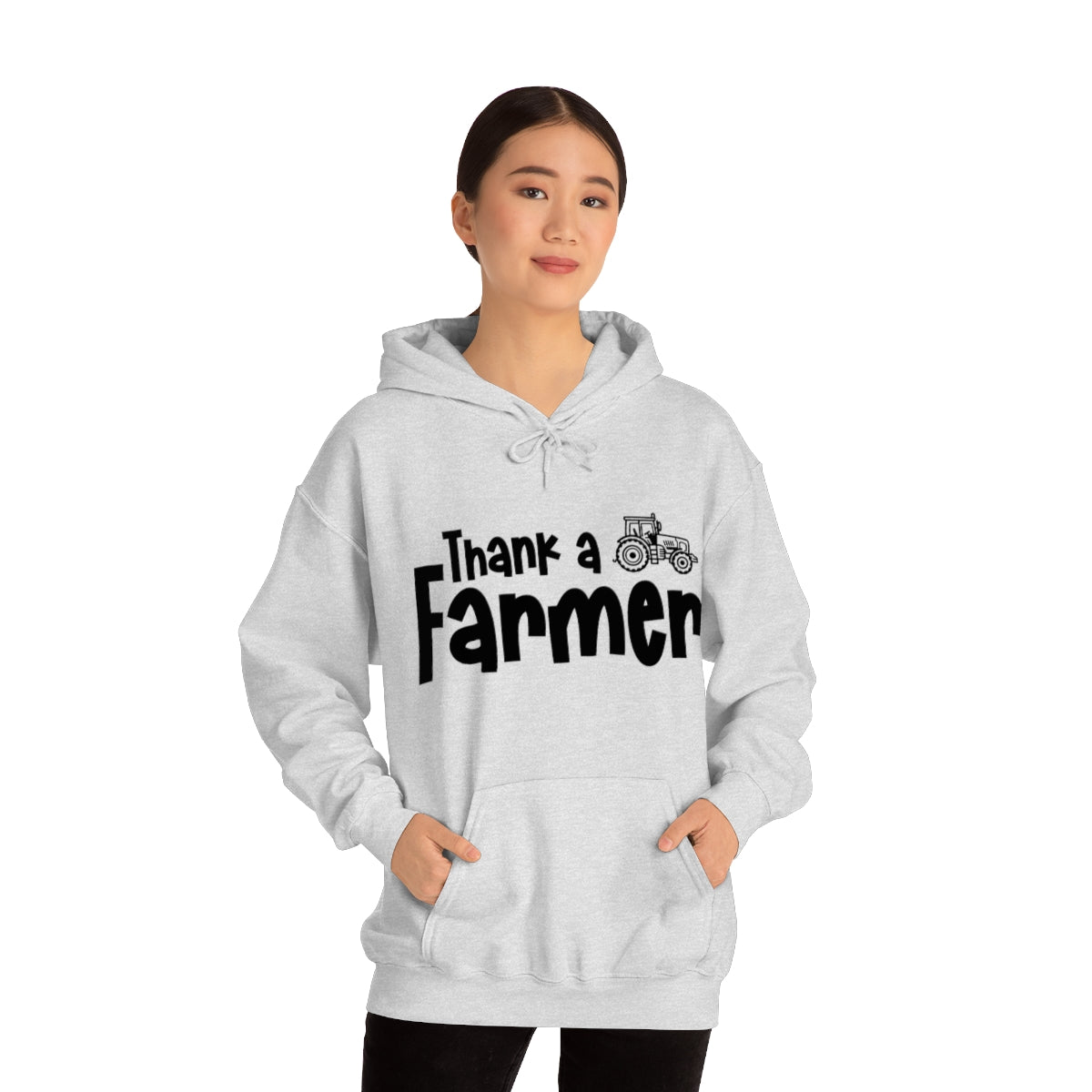 Thank a Farmer Heavy Blend™ Hooded Sweatshirt