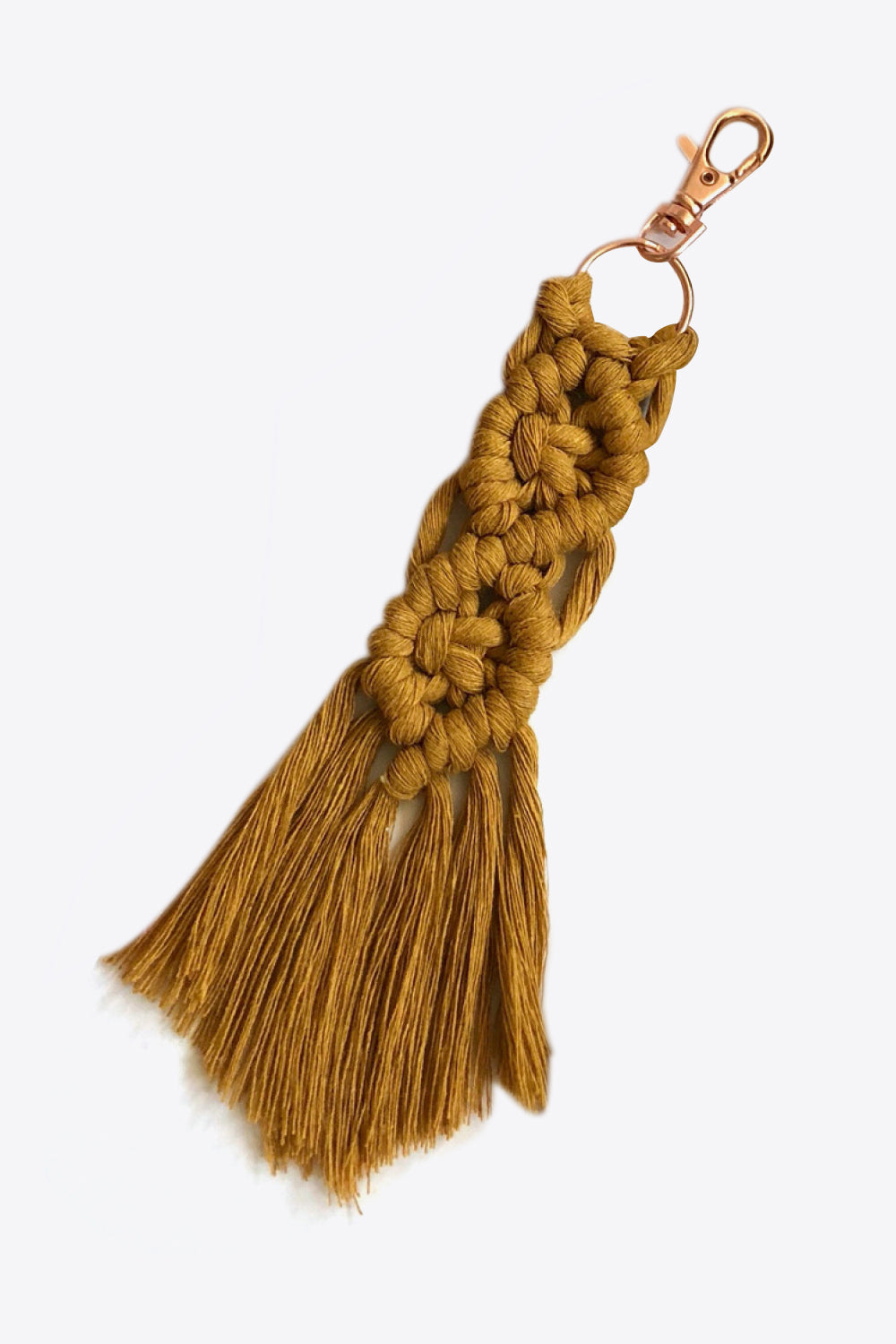 Braided Fringe Keychain