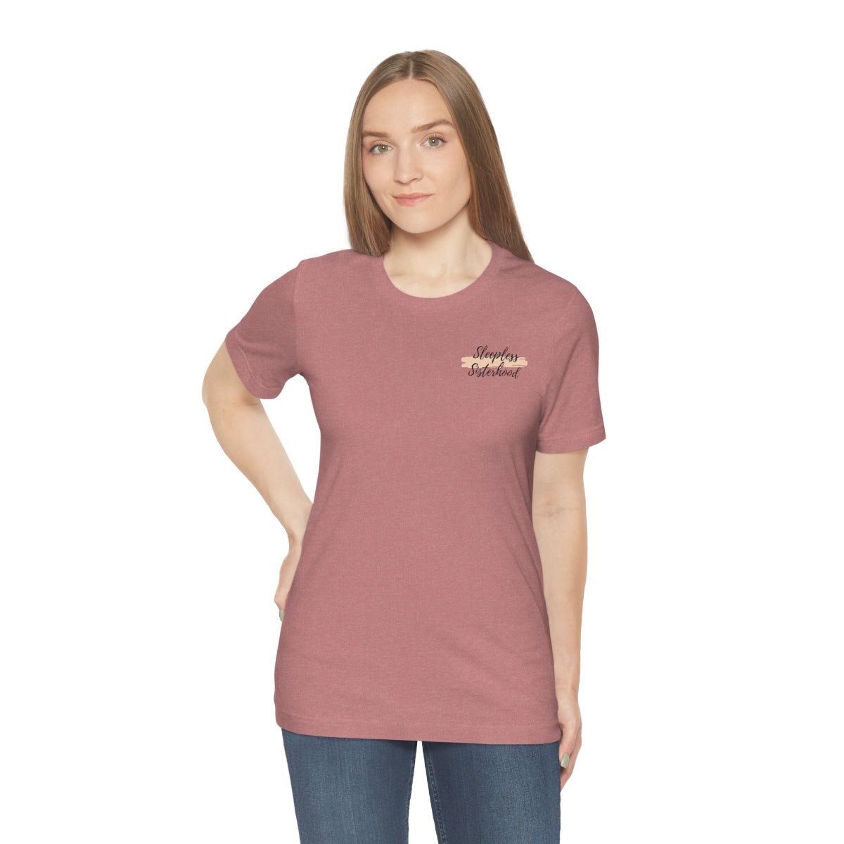 Sleepless Sisterhood Jersey Short Sleeve Tee