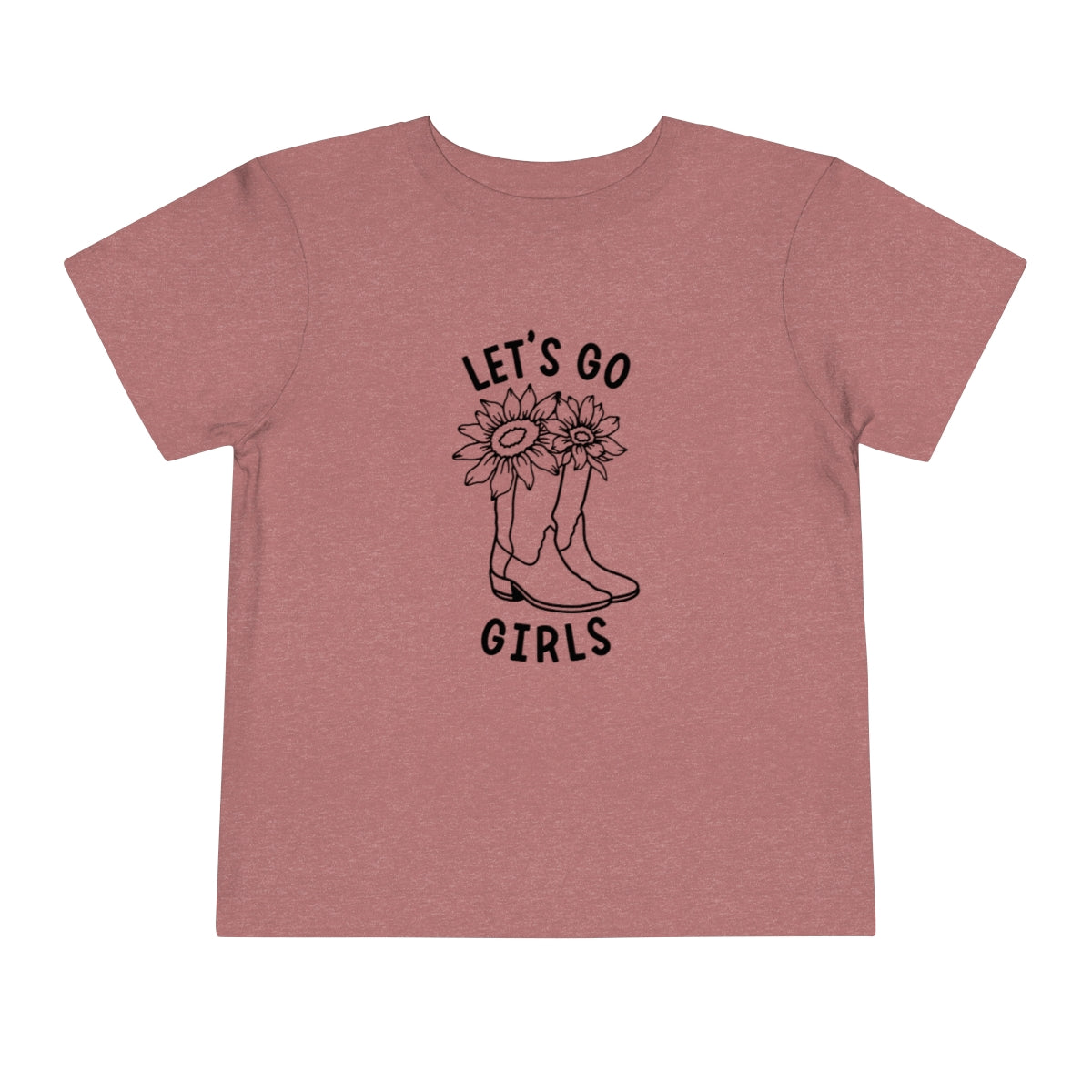 Let's Go Girls Toddler Short Sleeve Tee Sizes 2T - 5T