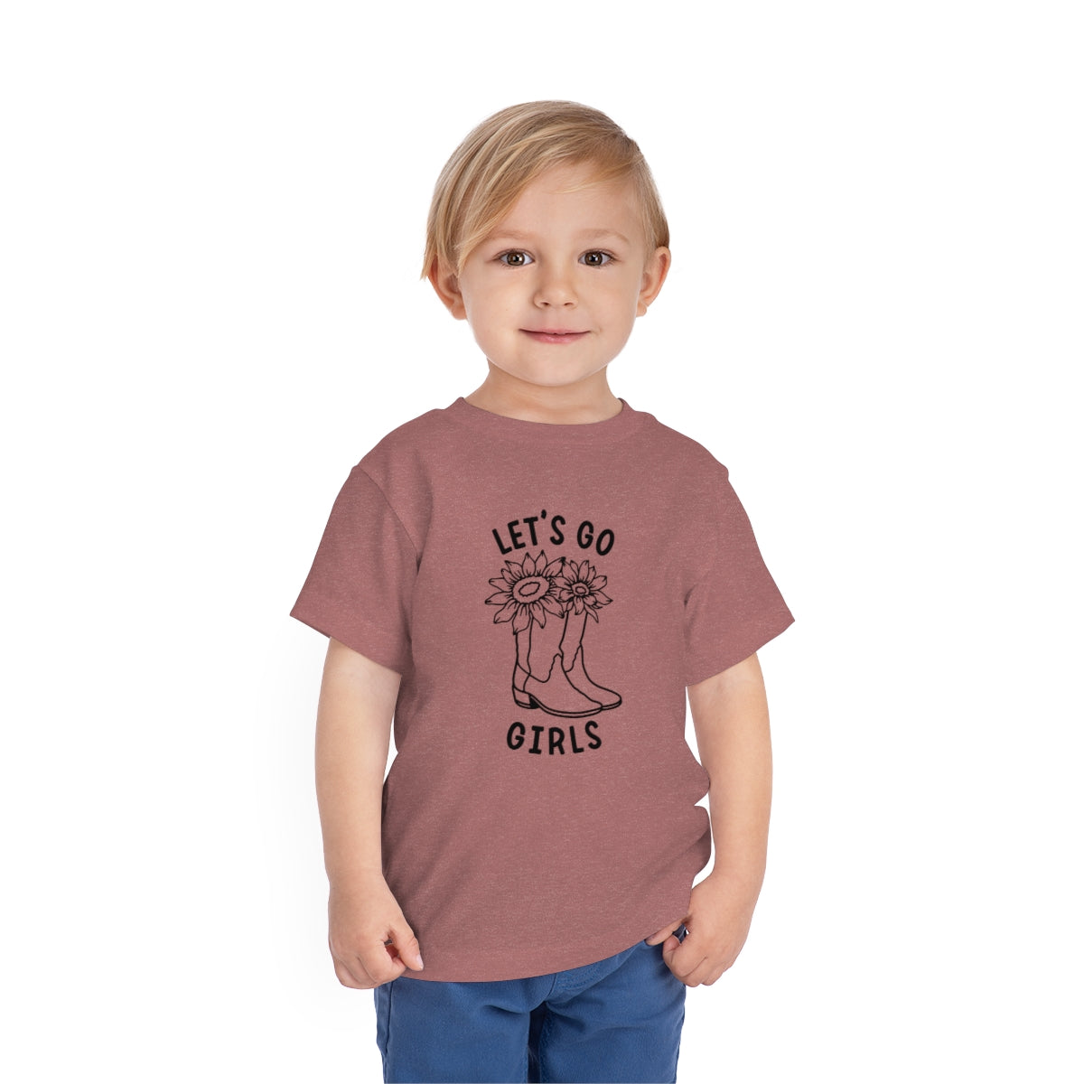 Let's Go Girls Toddler Short Sleeve Tee Sizes 2T - 5T