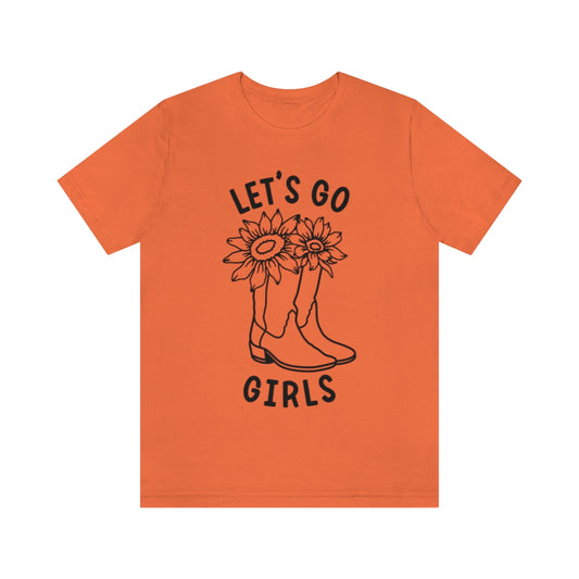 Let's Go Girls Women's Jersey Short Sleeve Tee