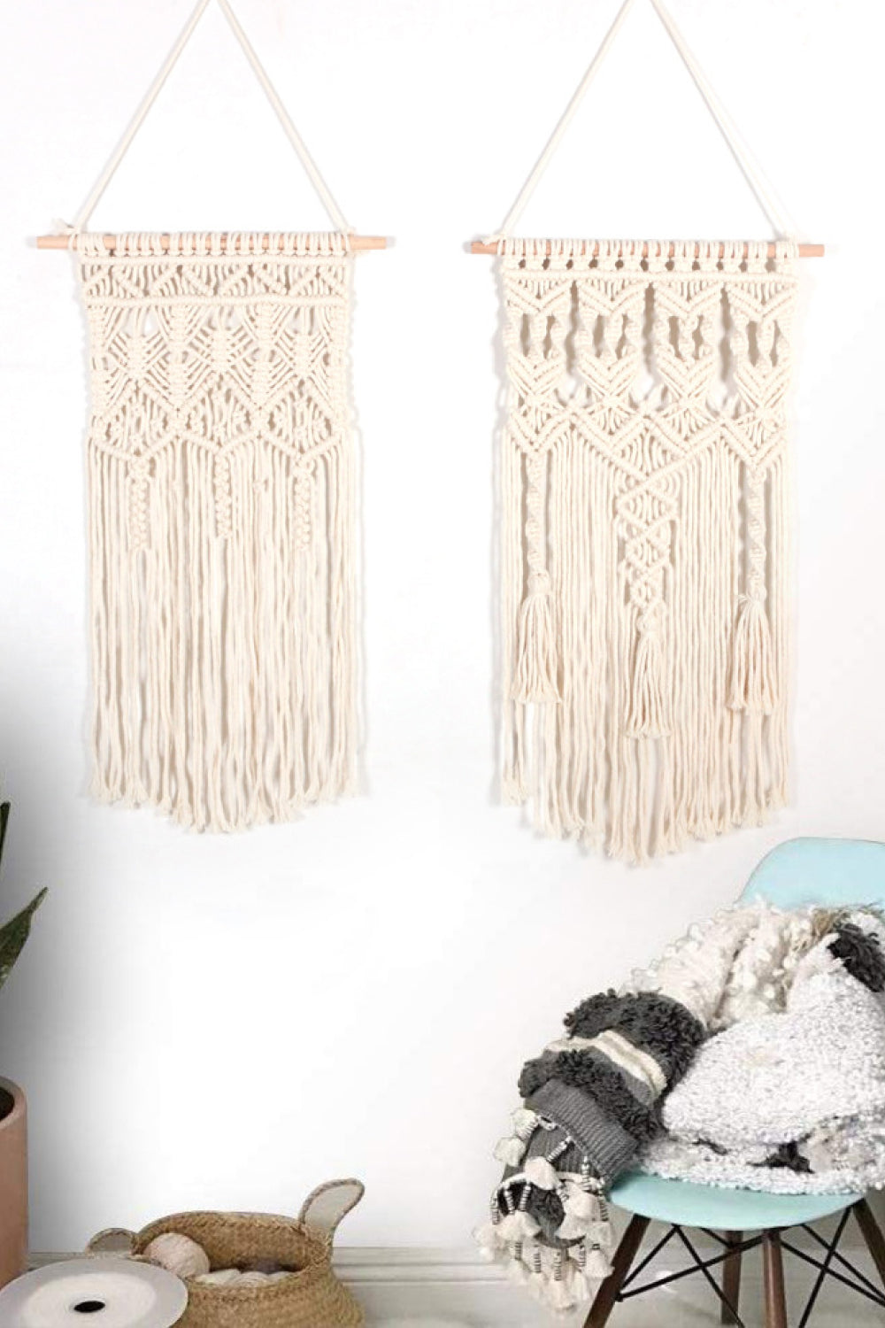 Bohemian Hand Woven Fringe Wall Hanging