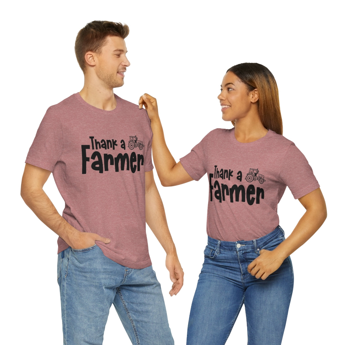 Thank a Farmer Jersey Short Sleeve Tee