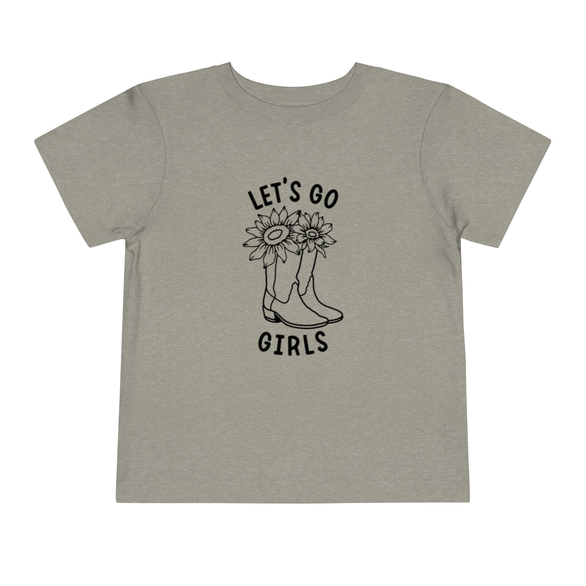 Let's Go Girls Toddler Short Sleeve Tee Sizes 2T - 5T