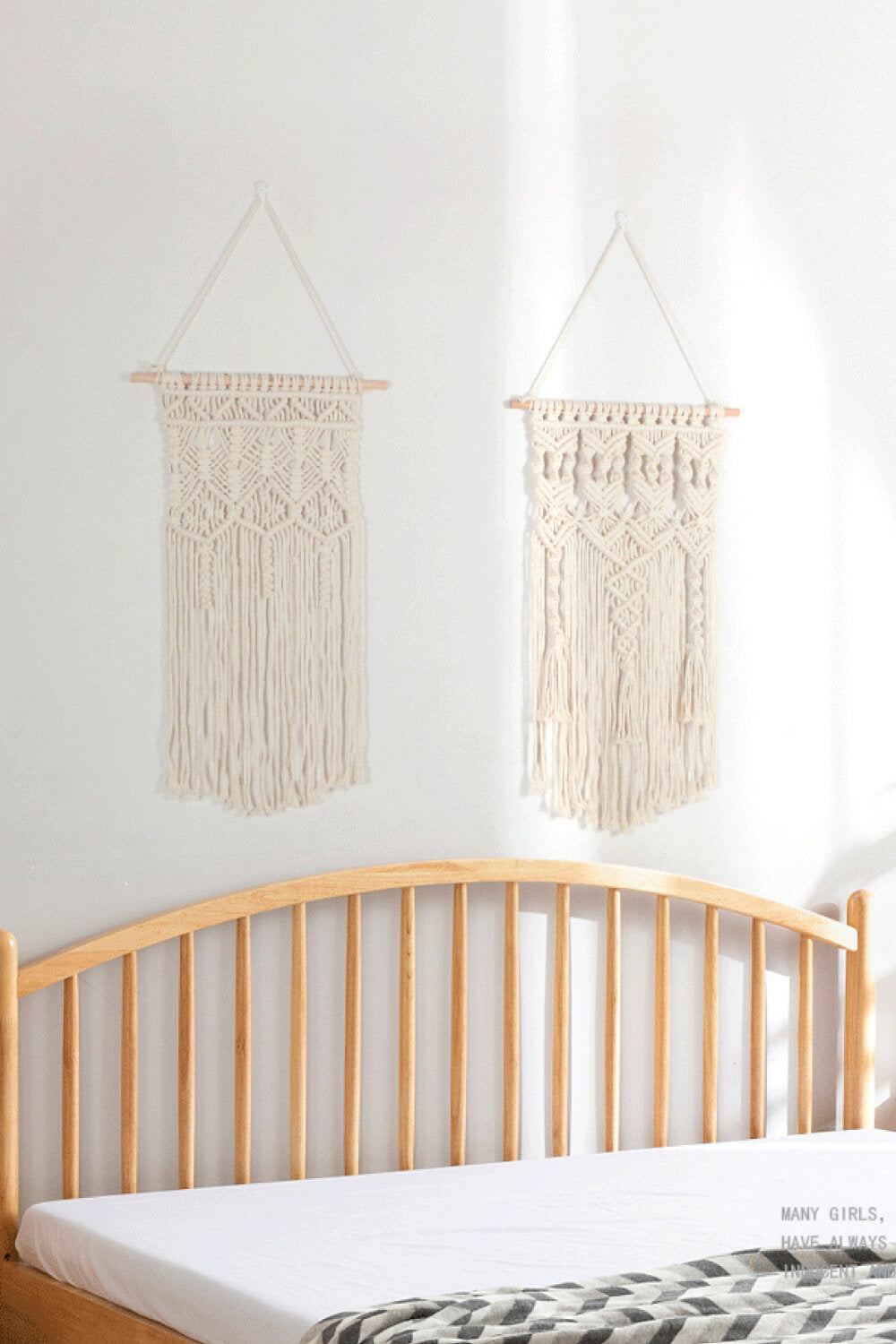 Bohemian Hand Woven Fringe Wall Hanging