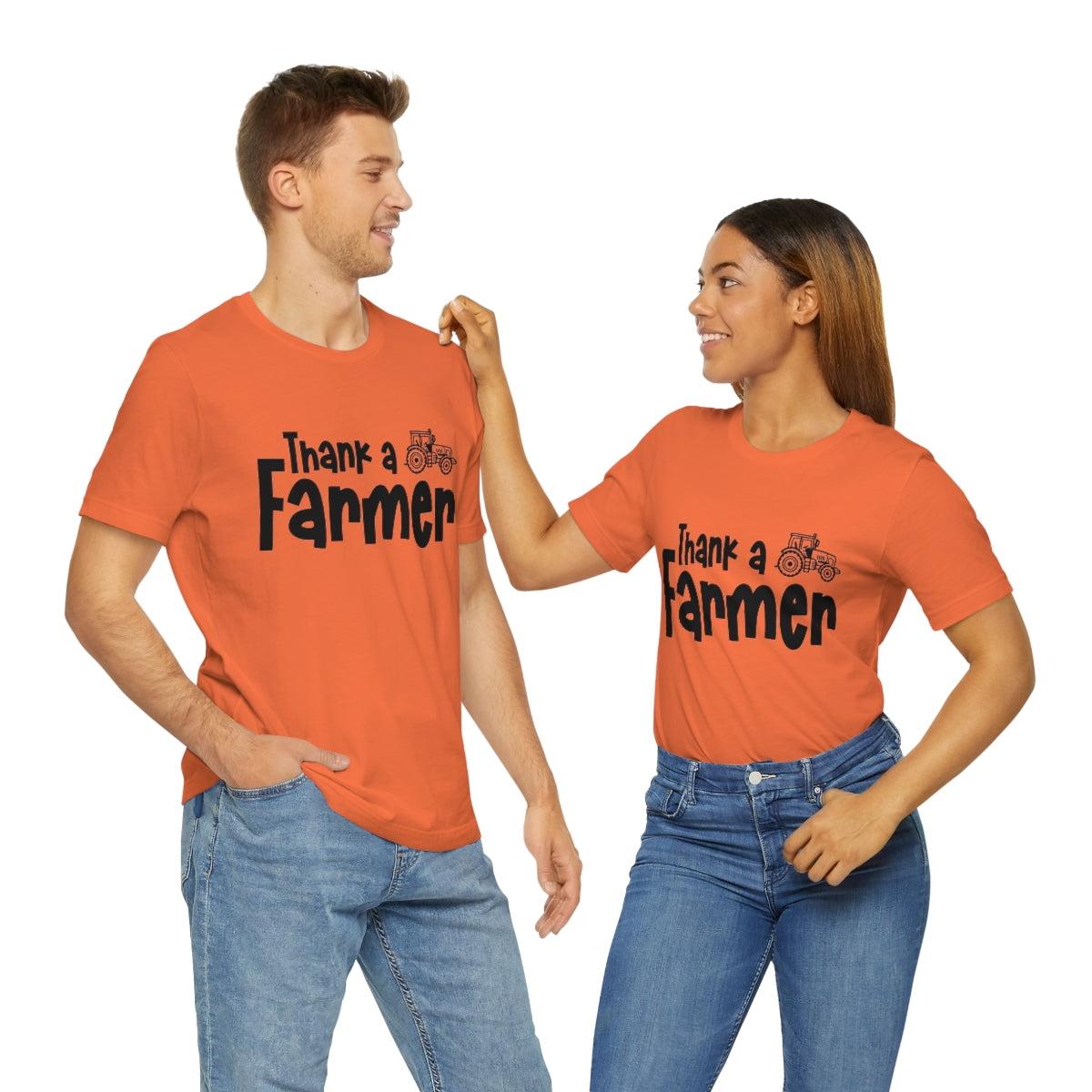 Thank a Farmer Jersey Short Sleeve Tee