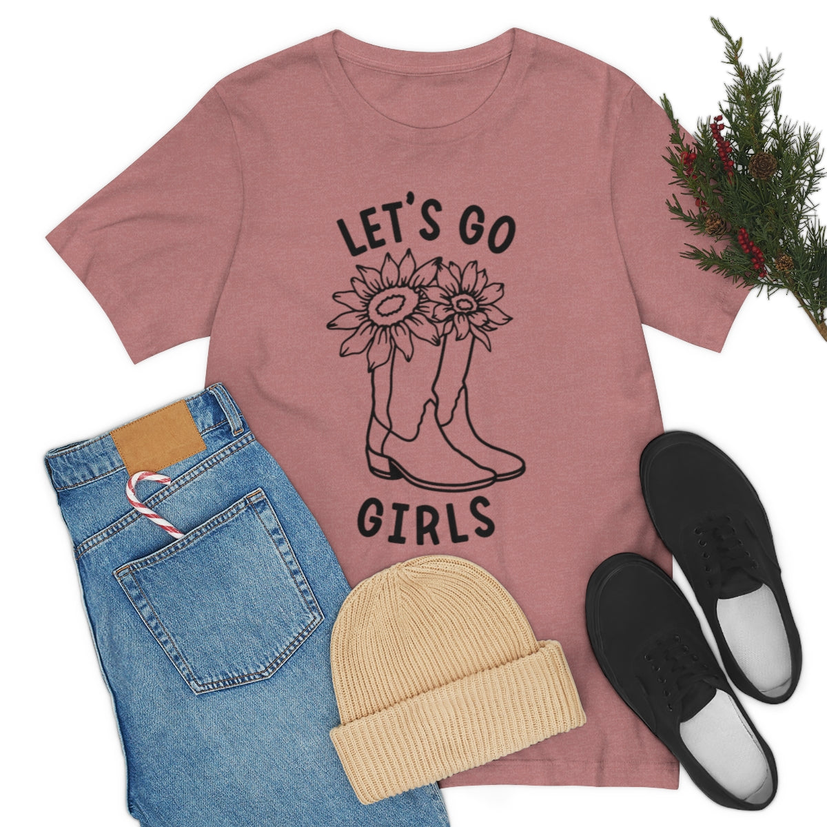 Let's Go Girls Women's Jersey Short Sleeve Tee