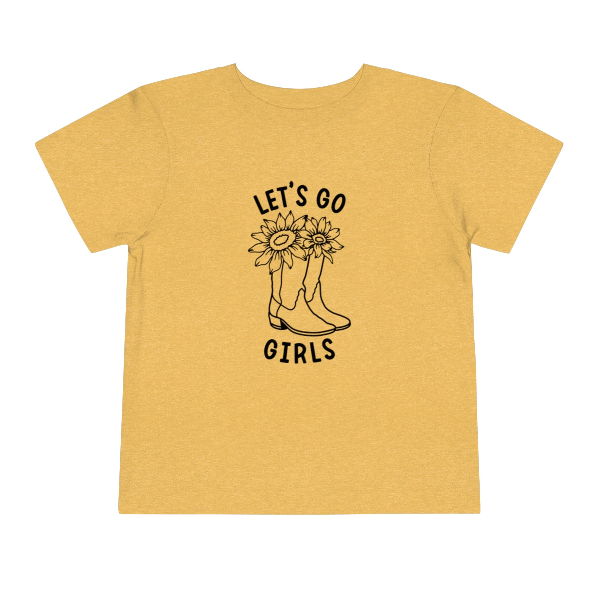 Let's Go Girls Toddler Short Sleeve Tee Sizes 2T - 5T