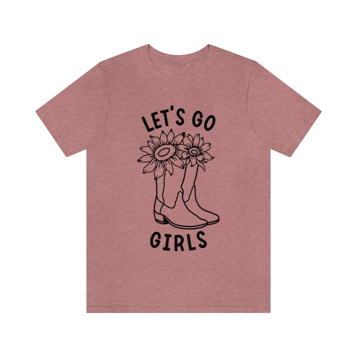 Let's Go Girls Women's Jersey Short Sleeve Tee