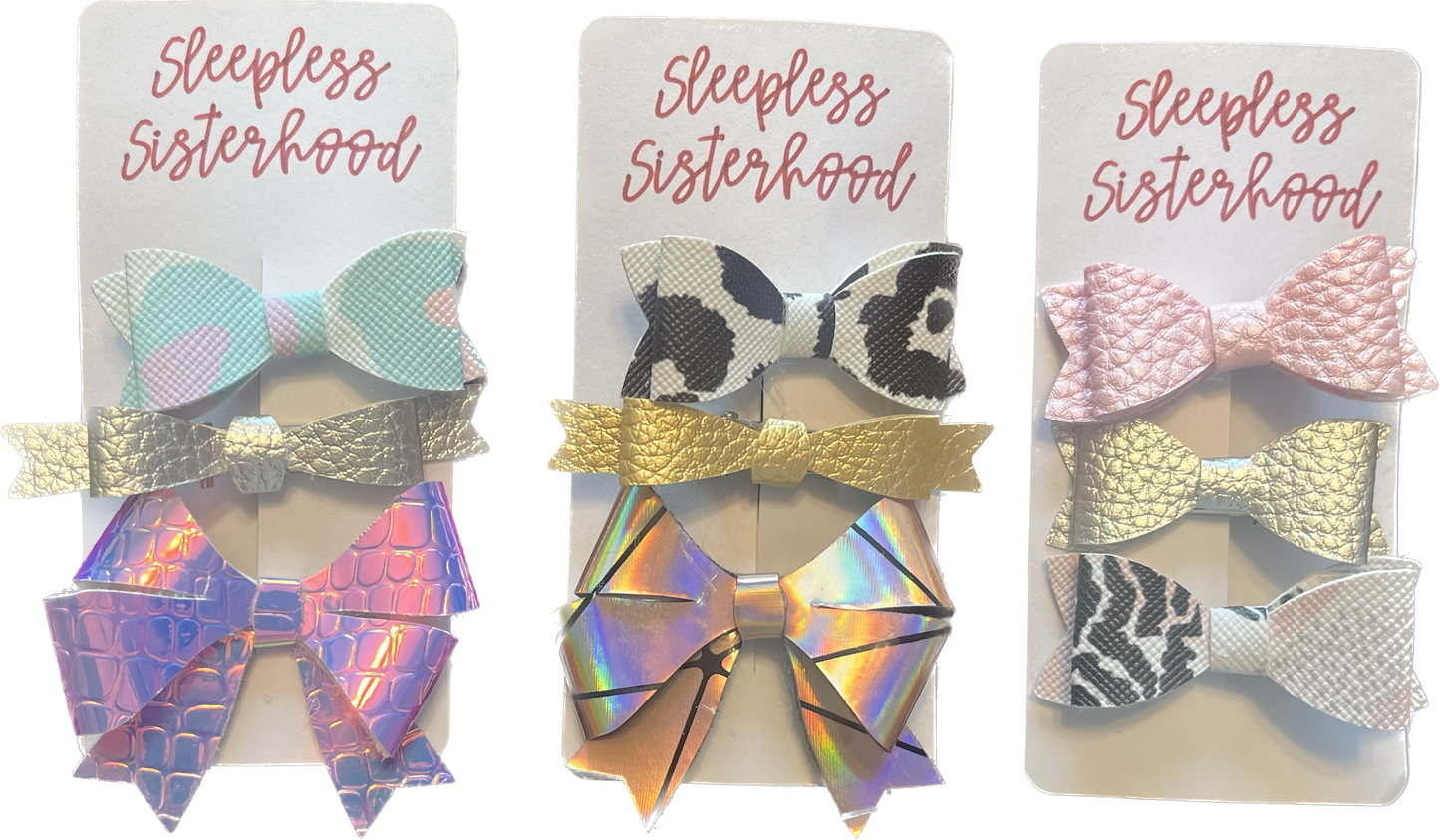 Multi-Mini Hair Bow Pack | Children's Hair Bows