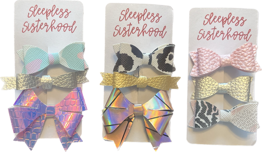 Multi-Mini Hair Bow Pack | Children's Hair Bows