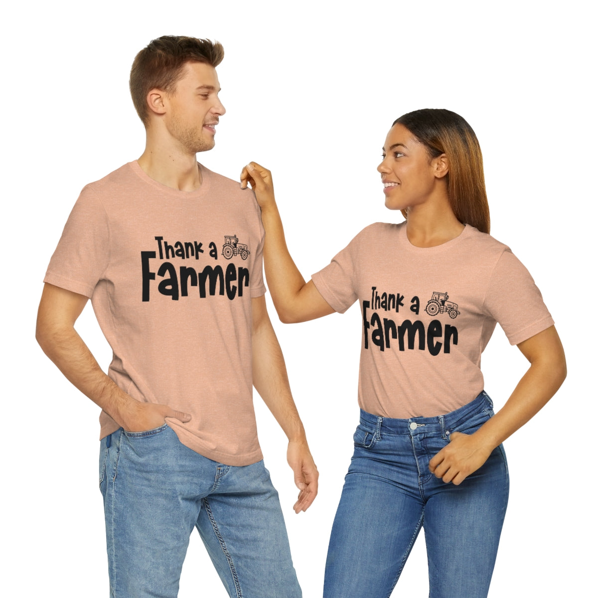 Thank a Farmer Jersey Short Sleeve Tee