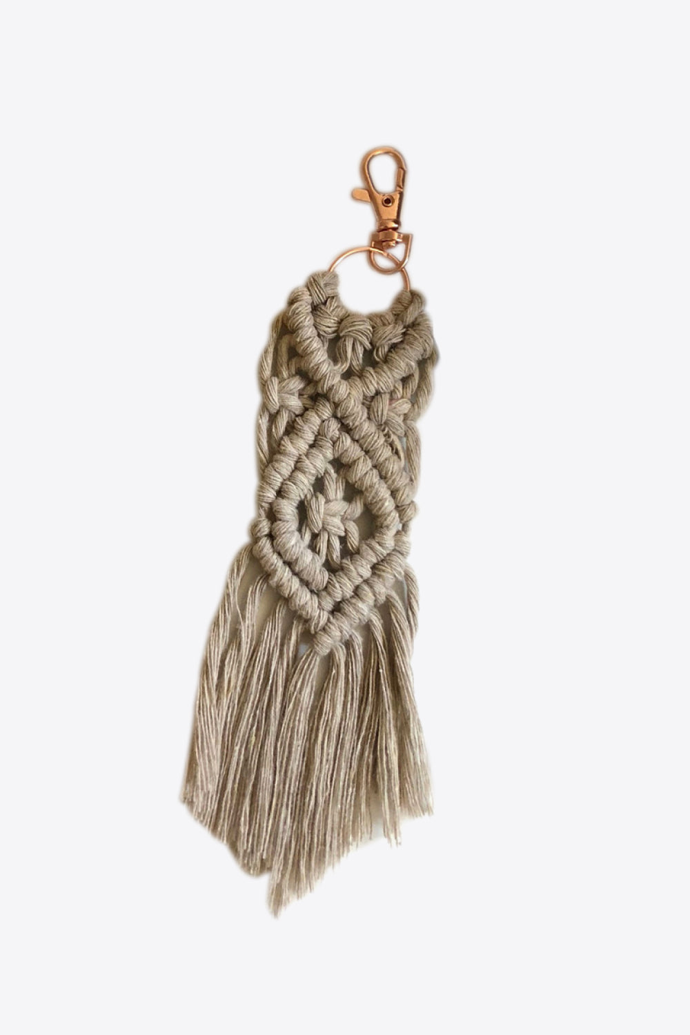 Braided Fringe Keychain