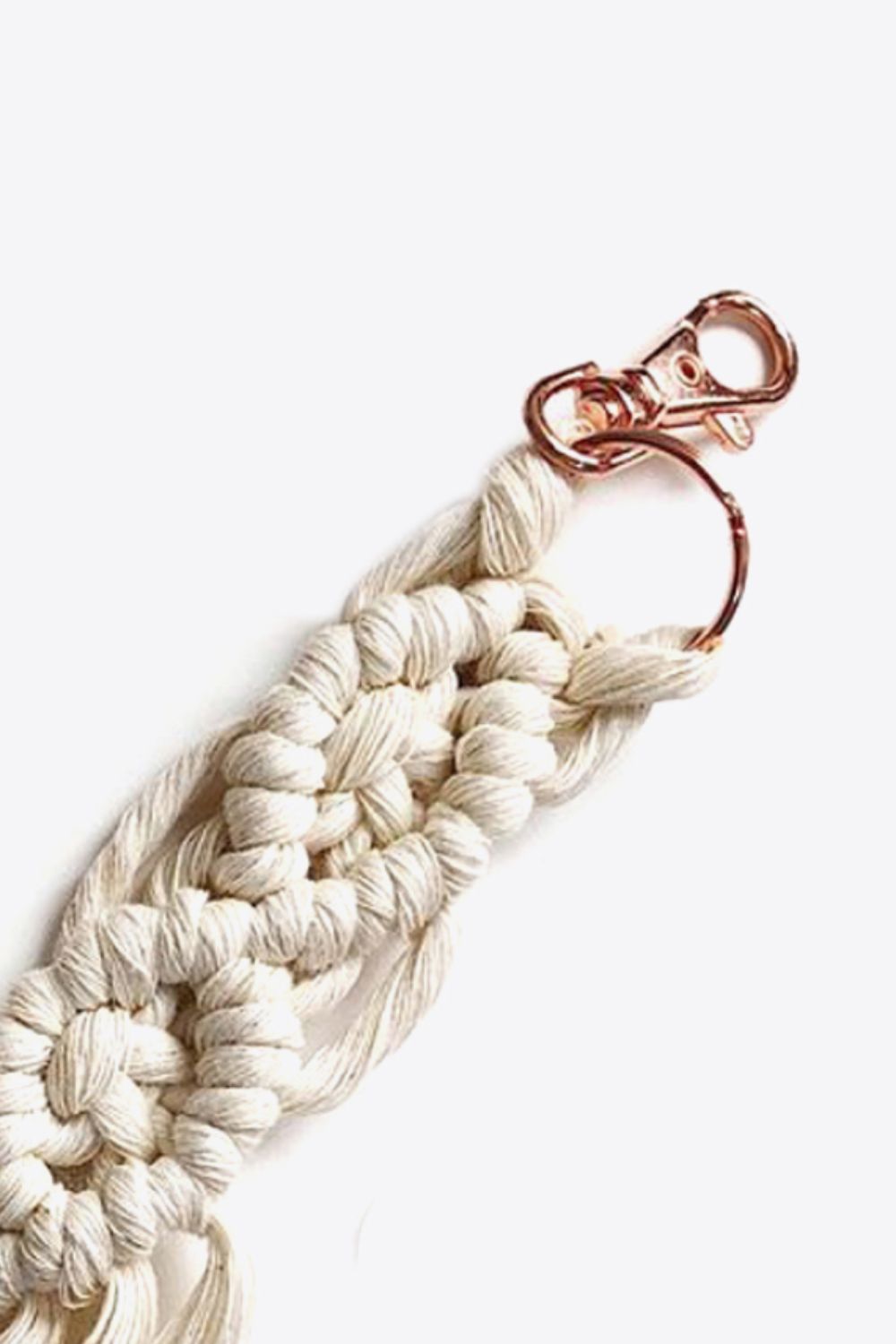 Braided Fringe Keychain