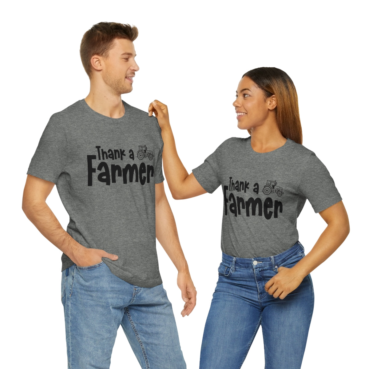 Thank a Farmer Jersey Short Sleeve Tee