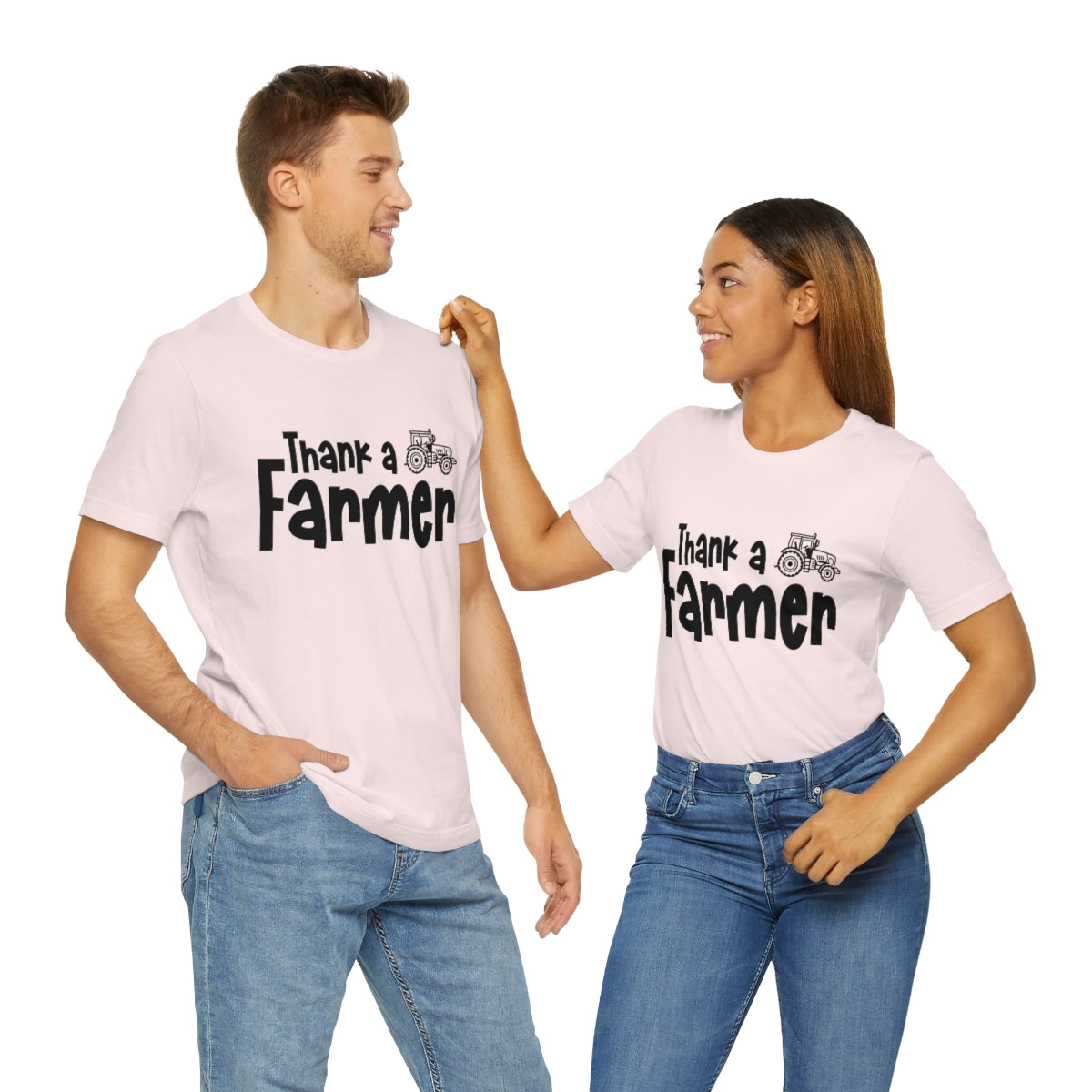 Thank a Farmer Jersey Short Sleeve Tee