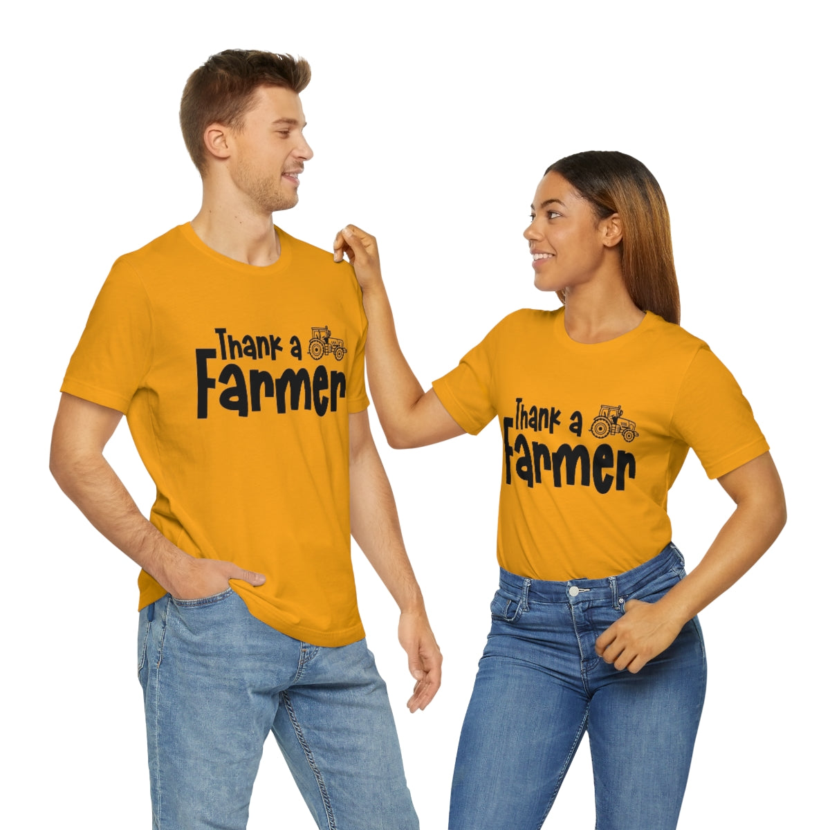 Thank a Farmer Jersey Short Sleeve Tee