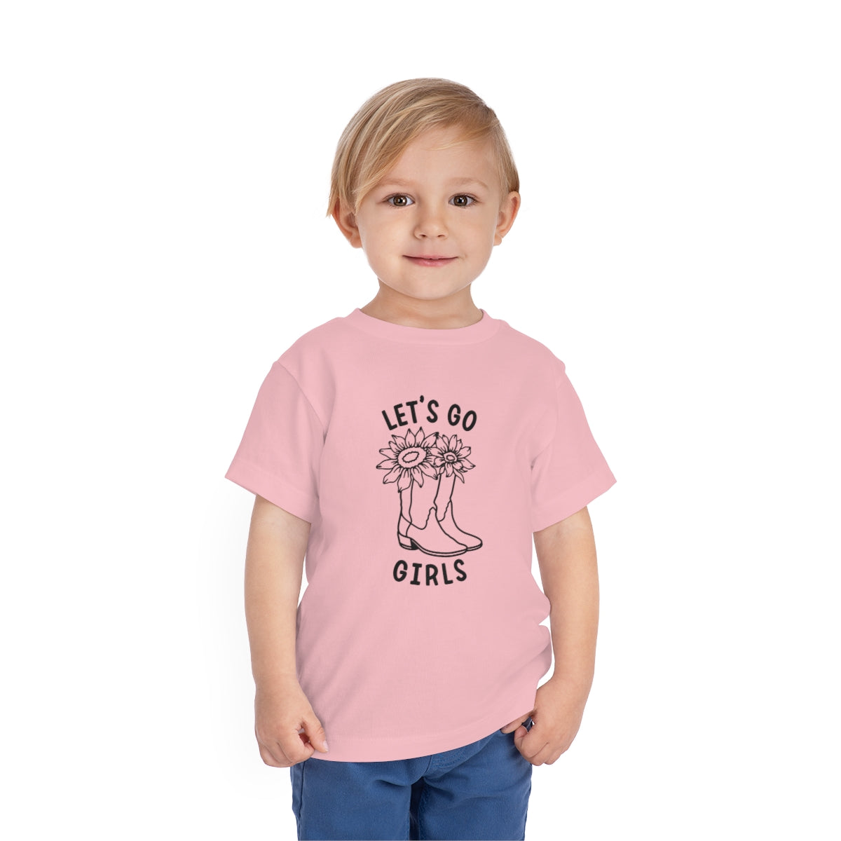 Let's Go Girls Toddler Short Sleeve Tee Sizes 2T - 5T