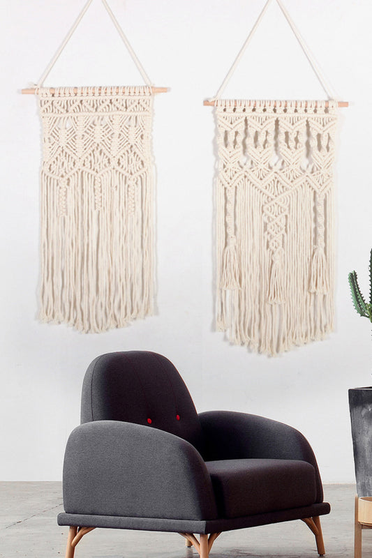 Bohemian Hand Woven Fringe Wall Hanging