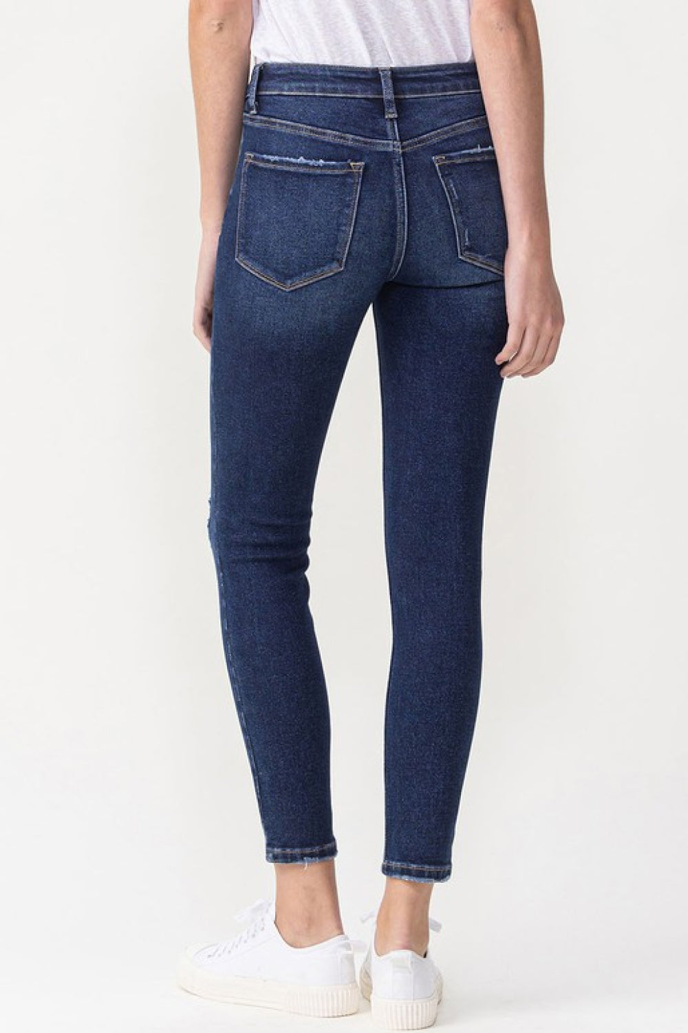 Lovervet Full Size Chelsea Midrise Crop Skinny Jeans