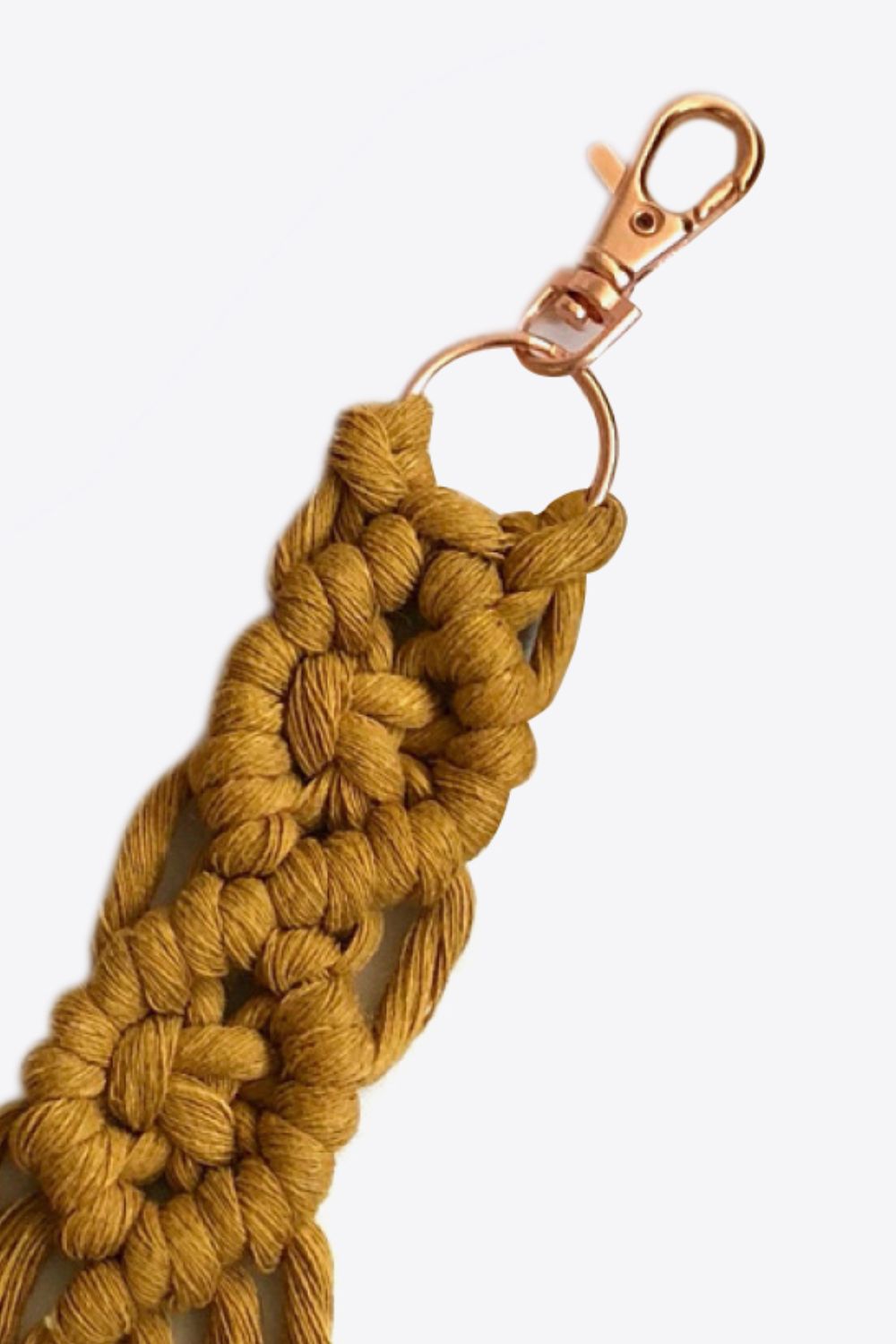 Braided Fringe Keychain