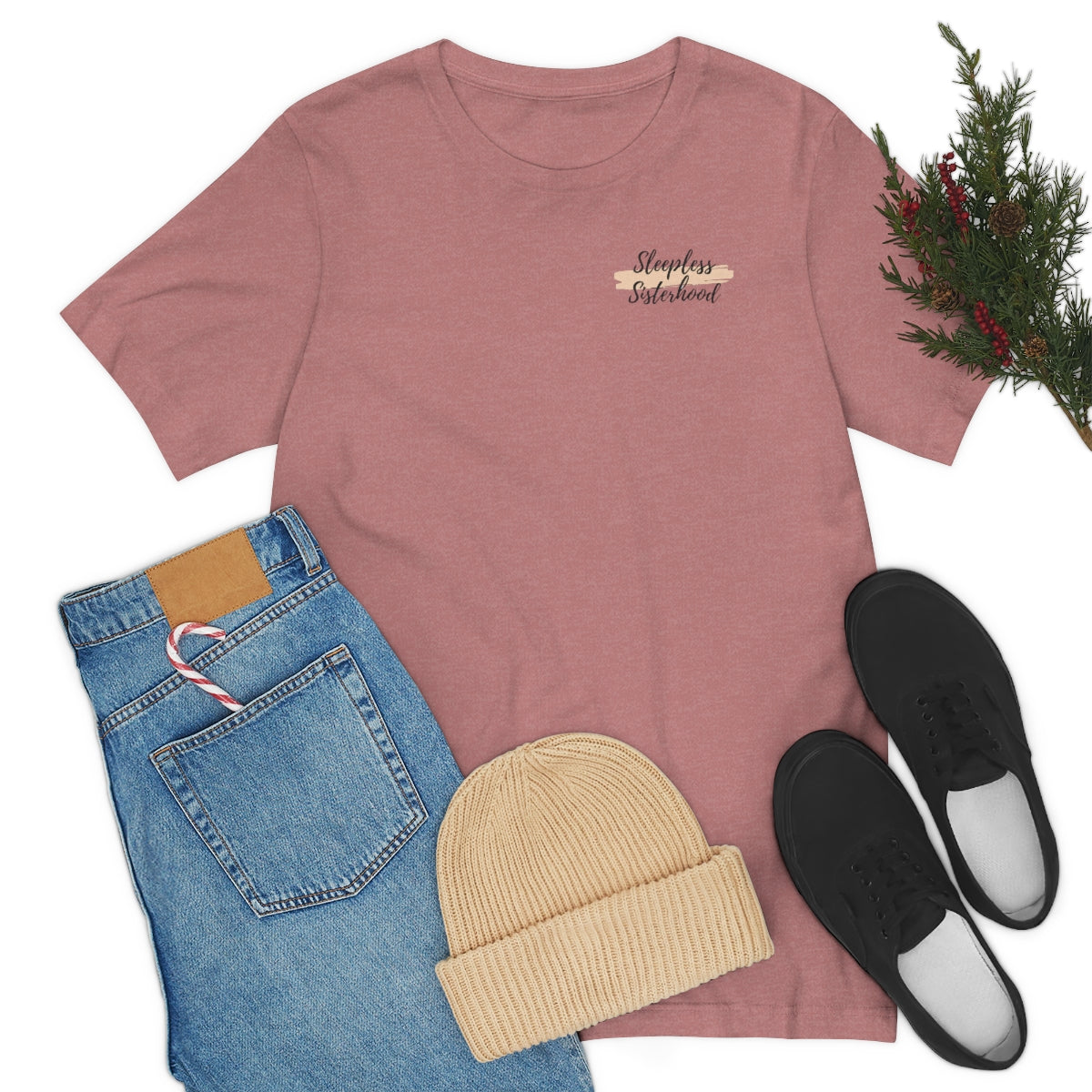 Sleepless Sisterhood Jersey Short Sleeve Tee